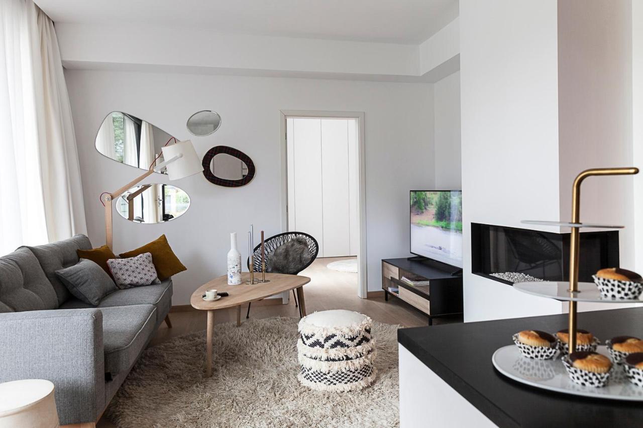 Stylish Smarthome Apartments - Uccle Brussel Bagian luar foto