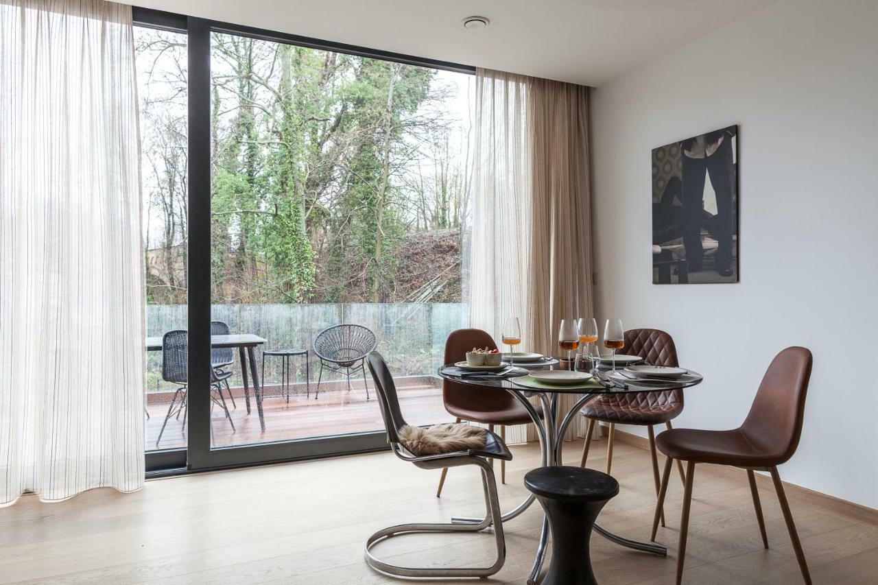 Stylish Smarthome Apartments - Uccle Brussel Bagian luar foto