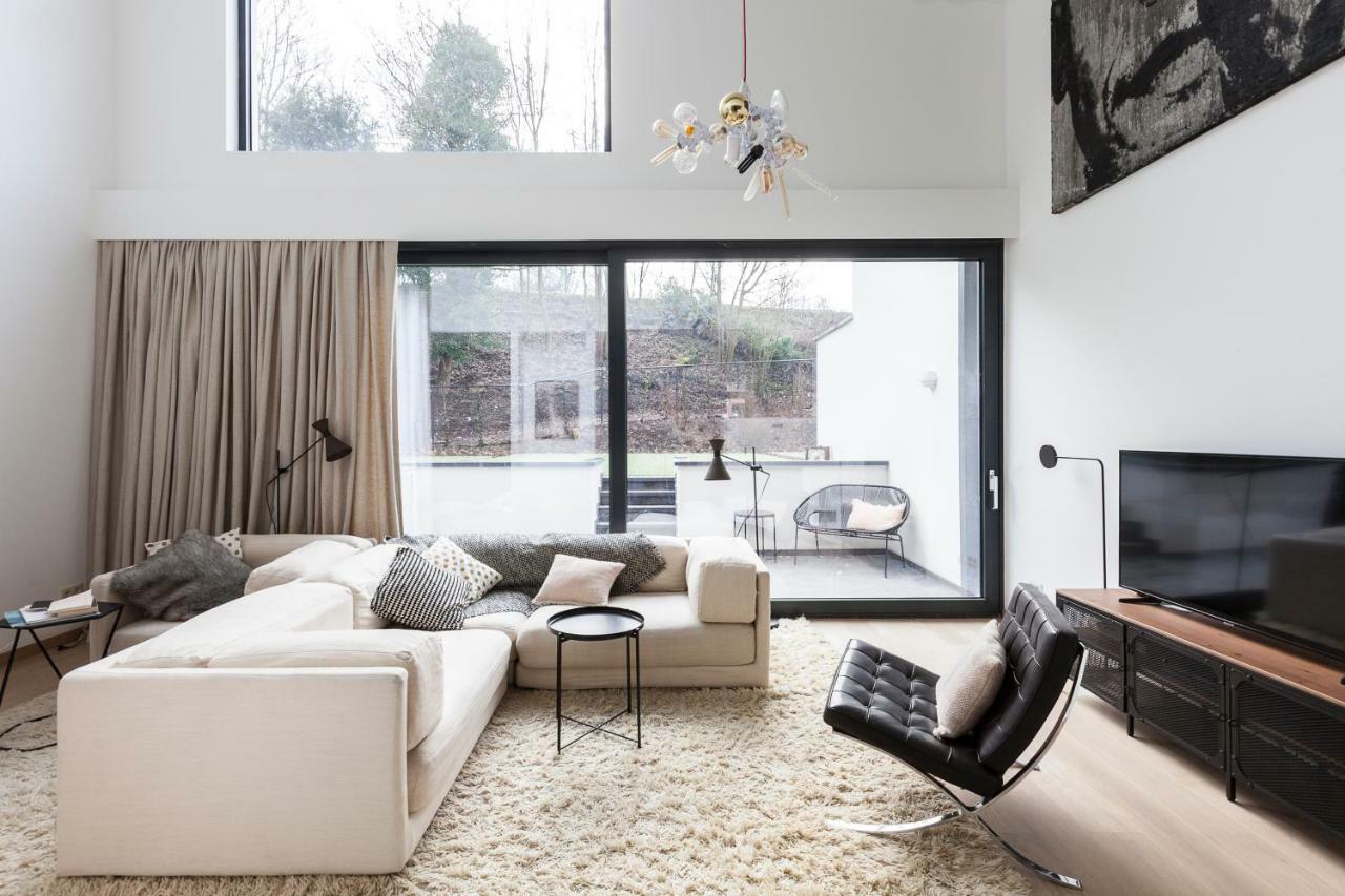 Stylish Smarthome Apartments - Uccle Brussel Bagian luar foto