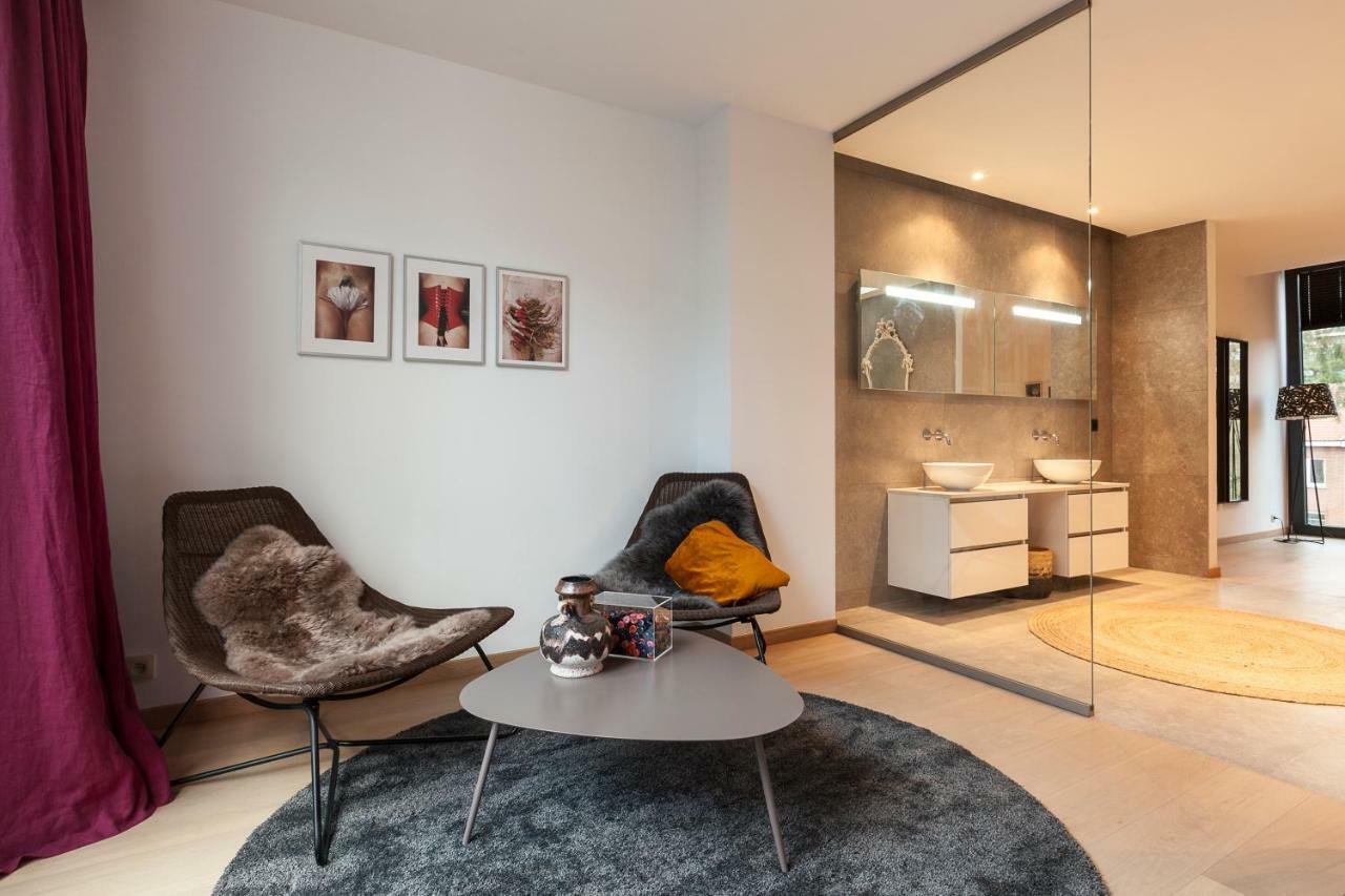 Stylish Smarthome Apartments - Uccle Brussel Bagian luar foto